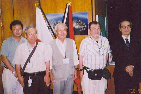 日本大使館に西山大使を表敬訪問